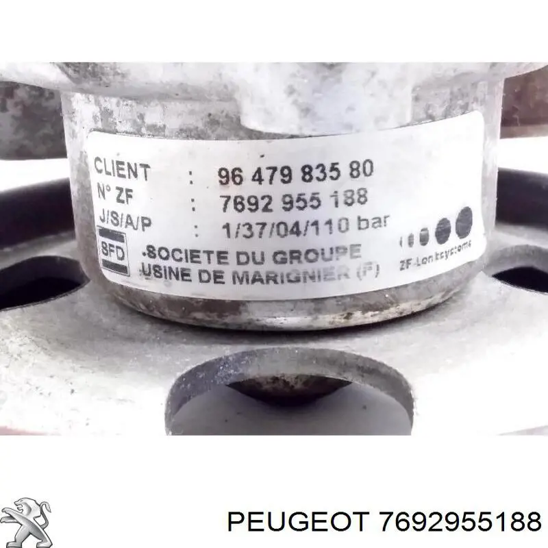 Насос гидравлики Peugeot/Citroen 7692955188 цена, от 43.22 USD