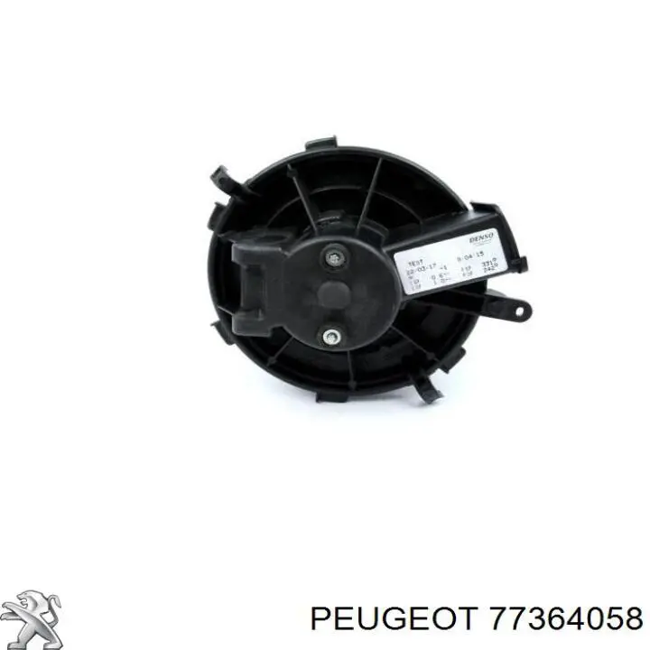 77364058 Peugeot/Citroen вентилятор печки
