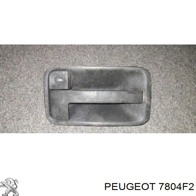 7804F2 Peugeot/Citroen ripa (placa sobreposta da luz esquerda)