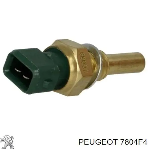Ресничка (накладка) правой фары Peugeot/Citroen 7804F4
