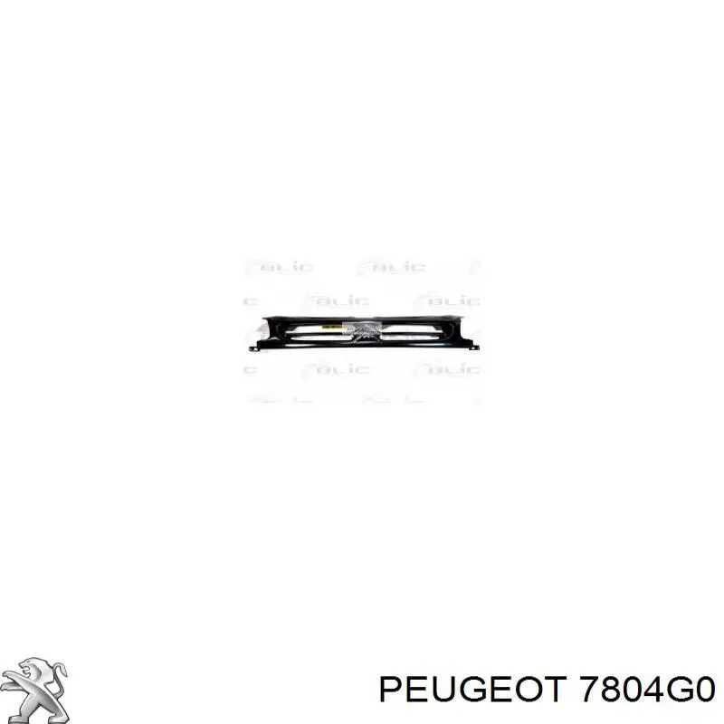 7804G0 Peugeot/Citroen решетка радиатора