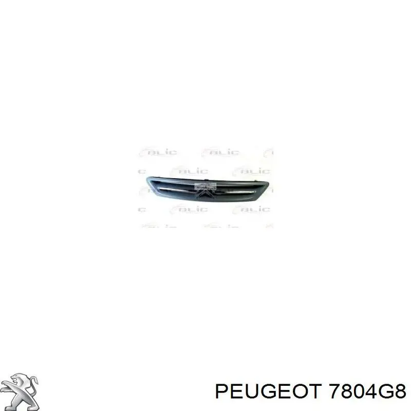 7804G8 Peugeot/Citroen решетка радиатора