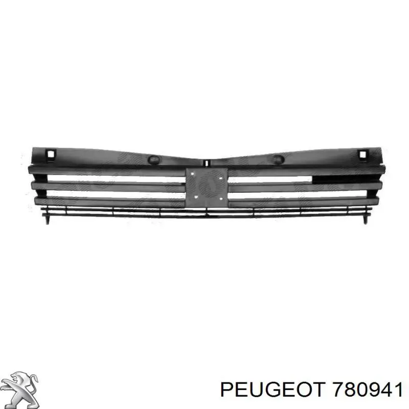 Решетка радиатора 780941 Peugeot/Citroen