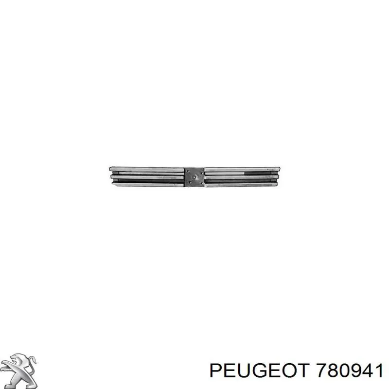 780941 Peugeot/Citroen Решетка радиатора