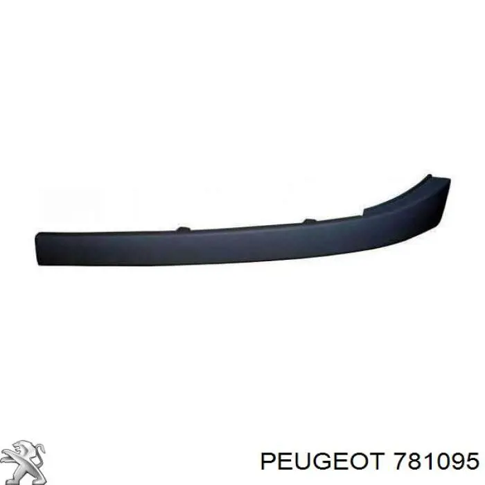 Ресничка (накладка) левой фары Peugeot/Citroen 781095 цена, от 4.68 USD