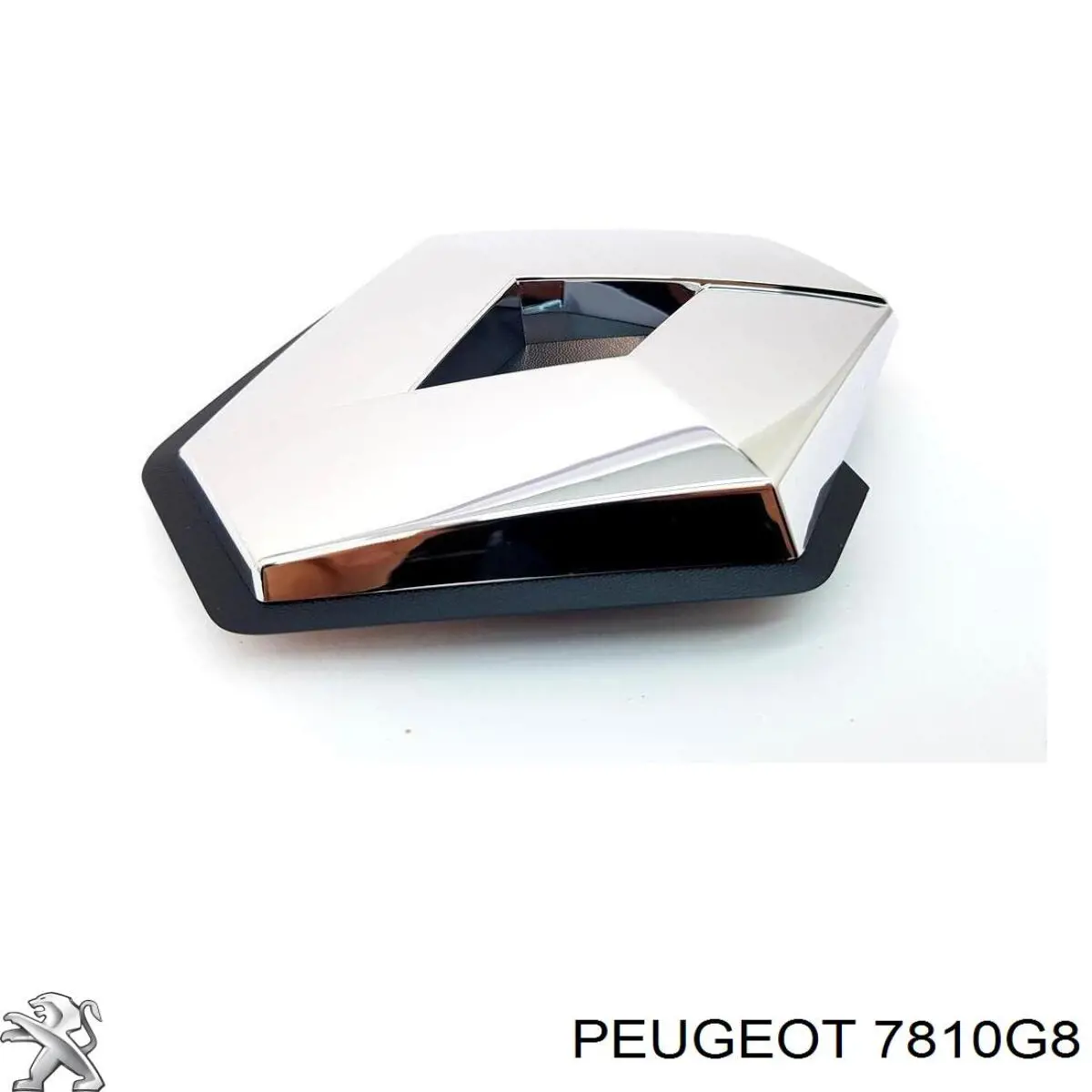 Эмблема решетки радиатора на Peugeot 307 3A, 3C