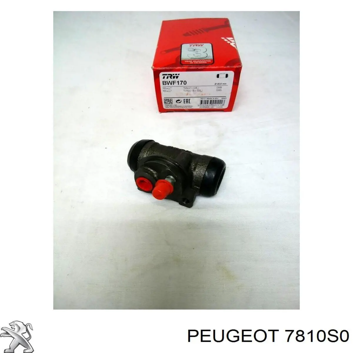Купить 7810S0 Peugeot/Citroen Эмблема крышки багажника