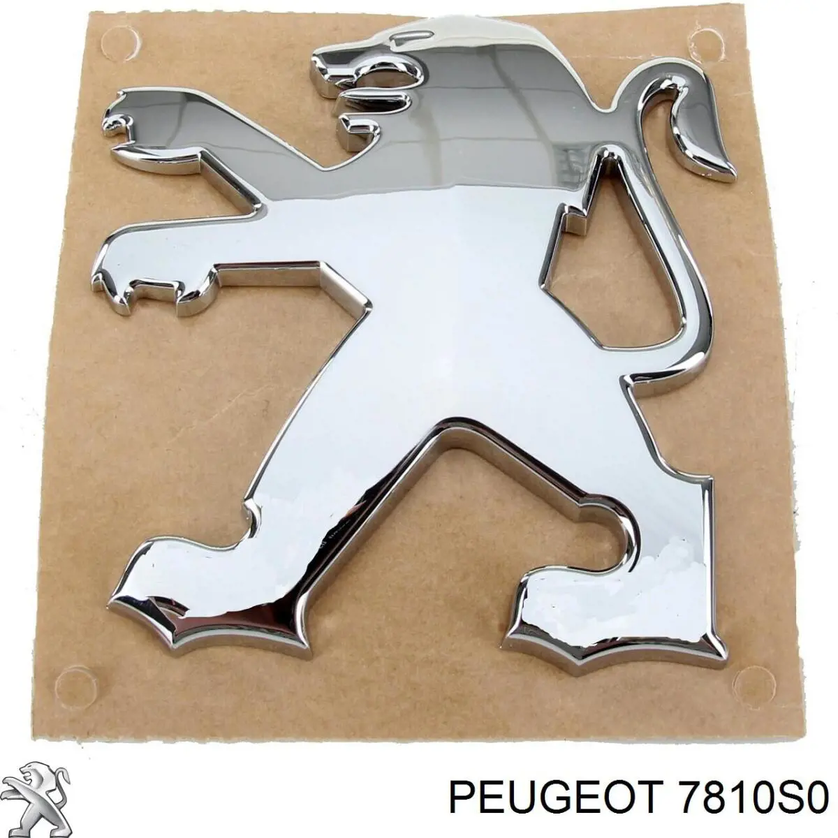 Купить 7810S0 Peugeot/Citroen Эмблема крышки багажника