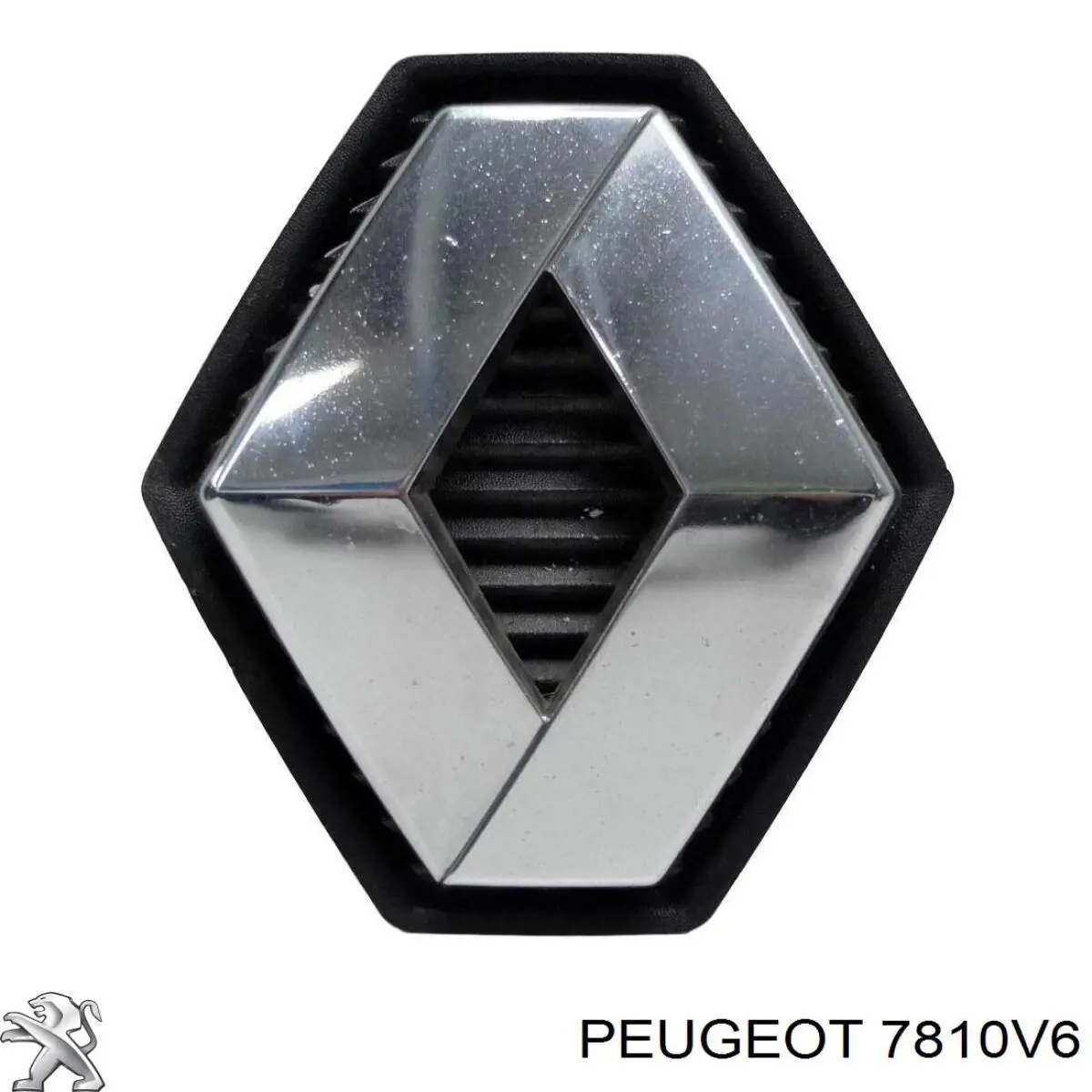 Купить 7810V6 Peugeot/Citroen Эмблема решетки радиатора