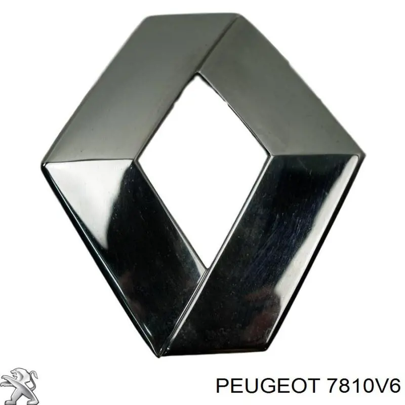 Эмблема решетки радиатора 7810V6 Peugeot/Citroen