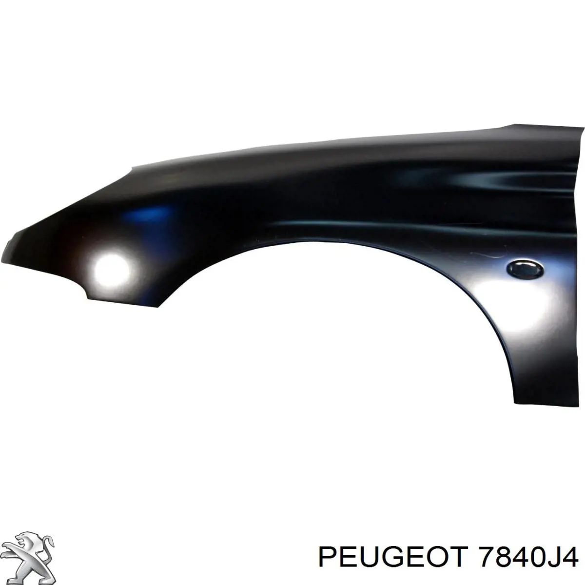 7840J4 Peugeot/Citroen pára-lama dianteiro esquerdo