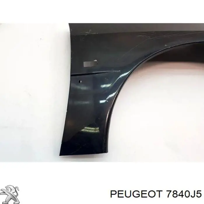 Guardabarros delantero derecho 7840J5 Peugeot/Citroen