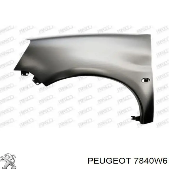 Крыло переднее левое Peugeot/Citroen 1615089380 цена, от 98.70 USD