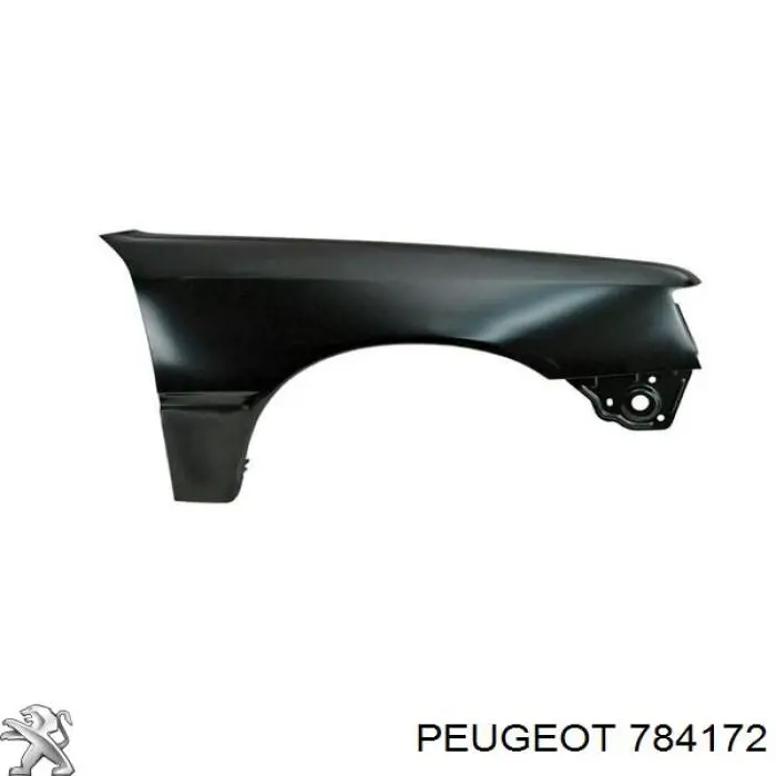 Крыло переднее правое 784172 Peugeot/Citroen