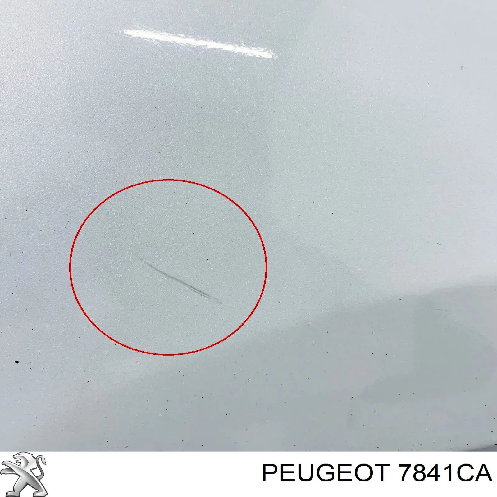 7841CA Peugeot/Citroen крыло переднее правое
