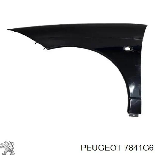 Крыло переднее на Peugeot 605 6В (Пежо 605)