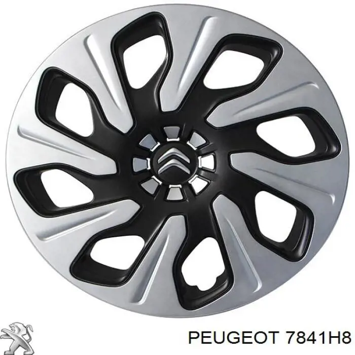 7841H8 Peugeot/Citroen pára-lama dianteiro direito