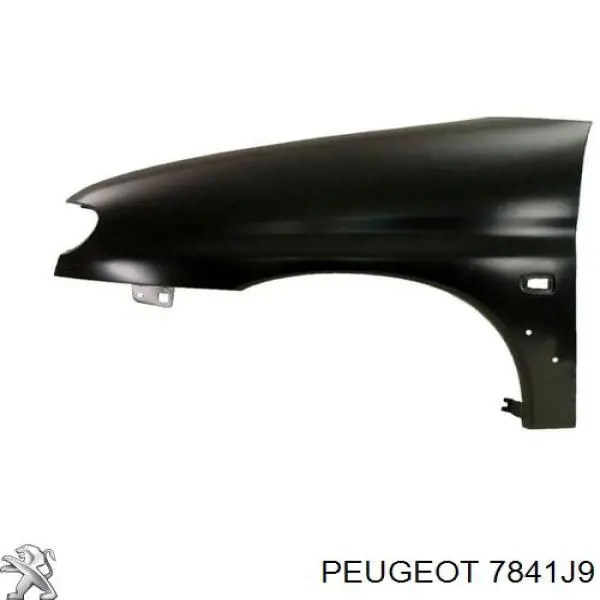 7841J9 Peugeot/Citroen крыло переднее правое