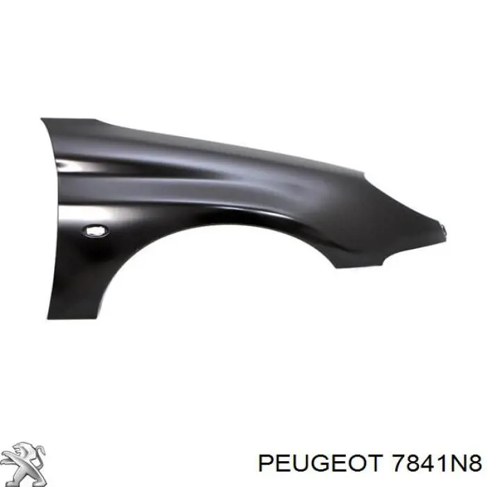 7841N8 Peugeot/Citroen Переднее правое крыло