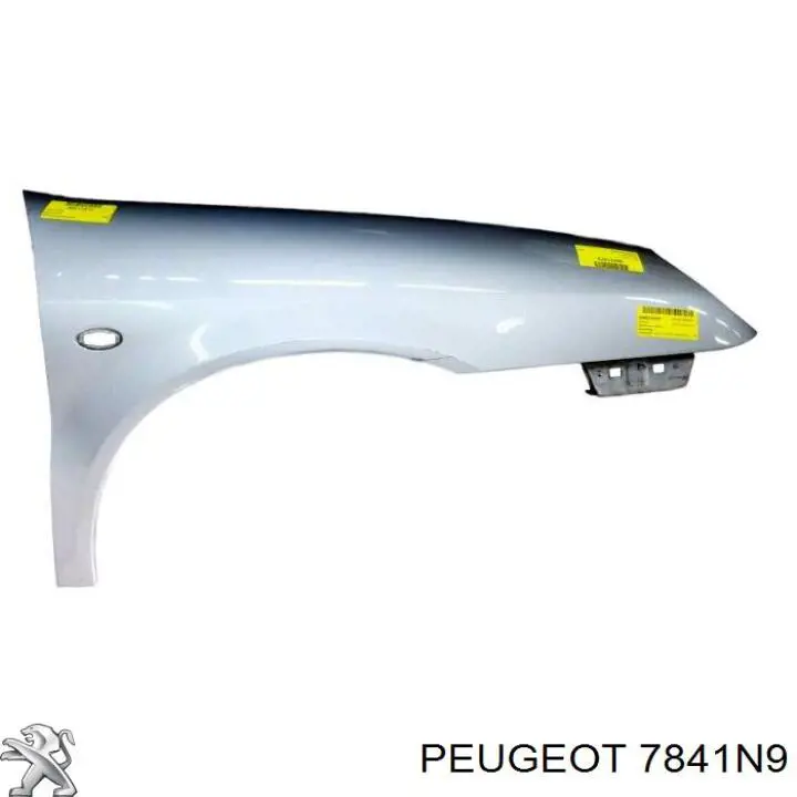 Guardabarros delantero derecho 7841N9 Peugeot/Citroen