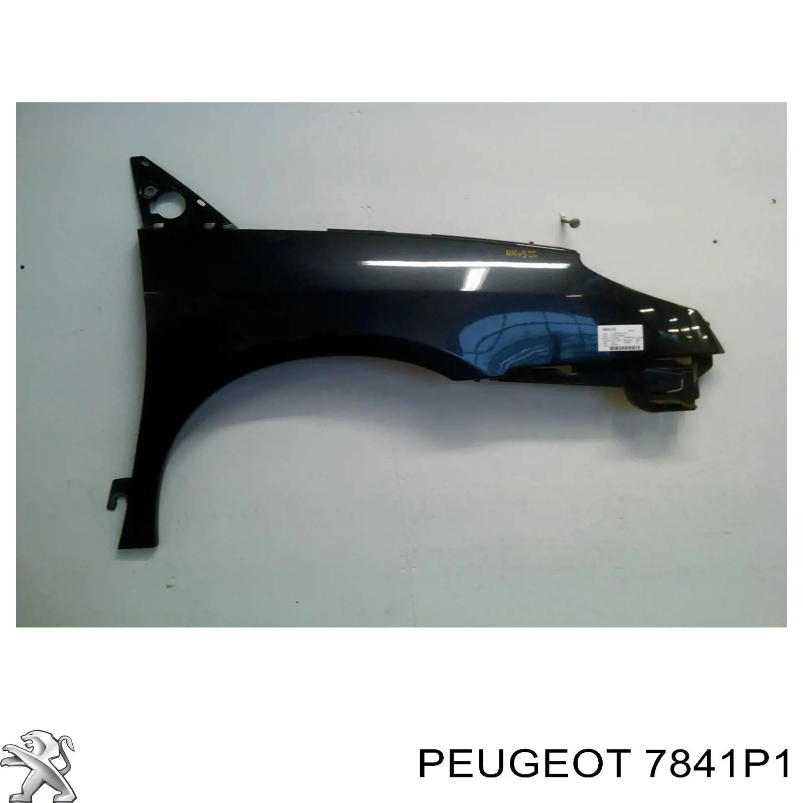 7841P1 Peugeot/Citroen pára-lama dianteiro esquerdo