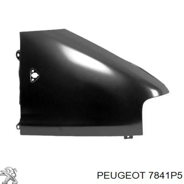 7841P5 Peugeot/Citroen крыло переднее правое