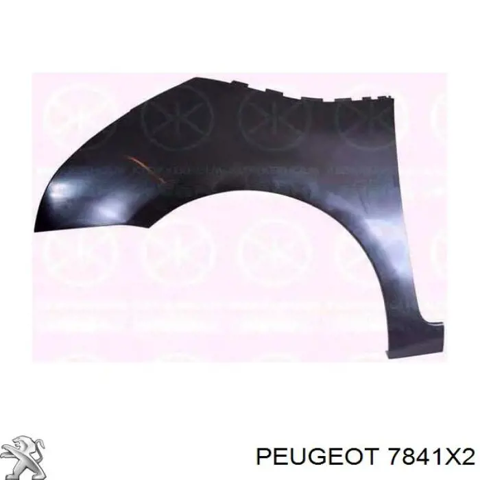 Боковая часть передняя правая Peugeot/Citroen 7841X2 цена, от 54.01 USD