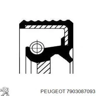 7903087093 Peugeot/Citroen сальник клапана (маслосъемный, впуск/выпуск)