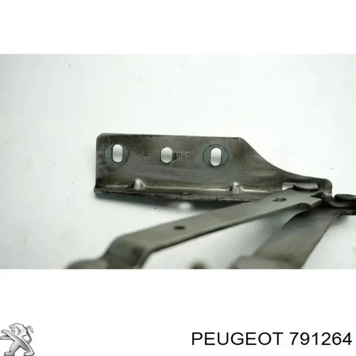 Левая петля капота Peugeot/Citroen 791264