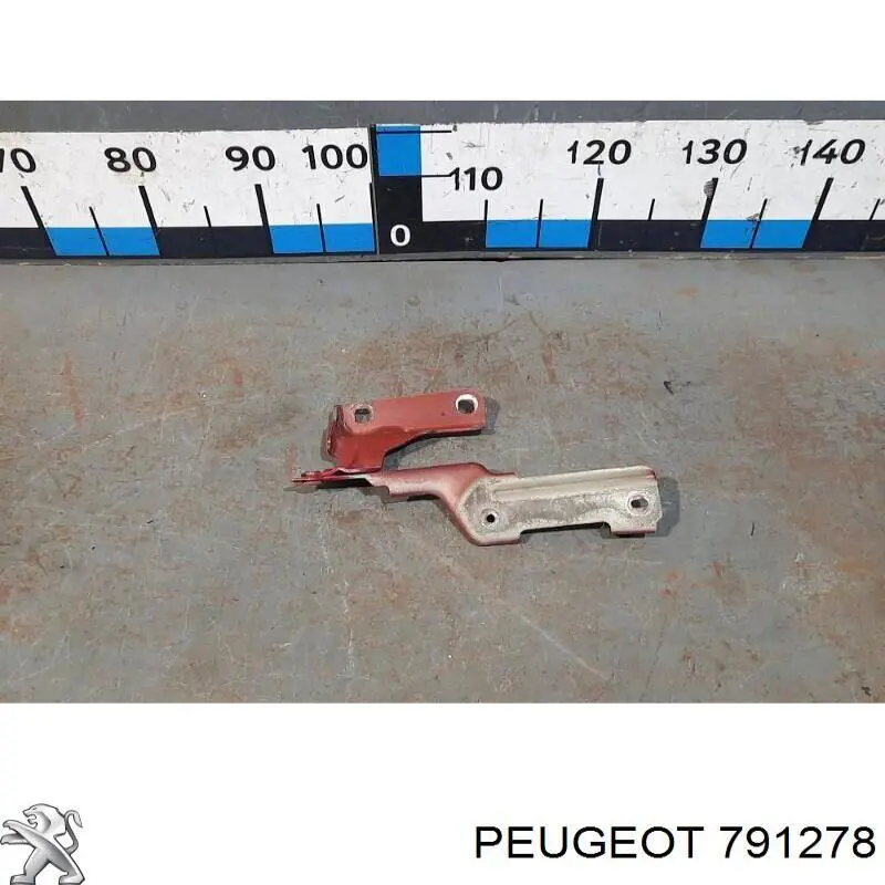 791278 Peugeot/Citroen петля капота левая