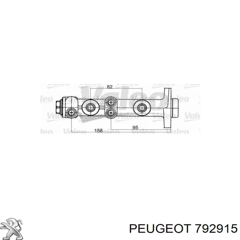 Peugeot/Citroen 792915 цена, от 0.71 USD