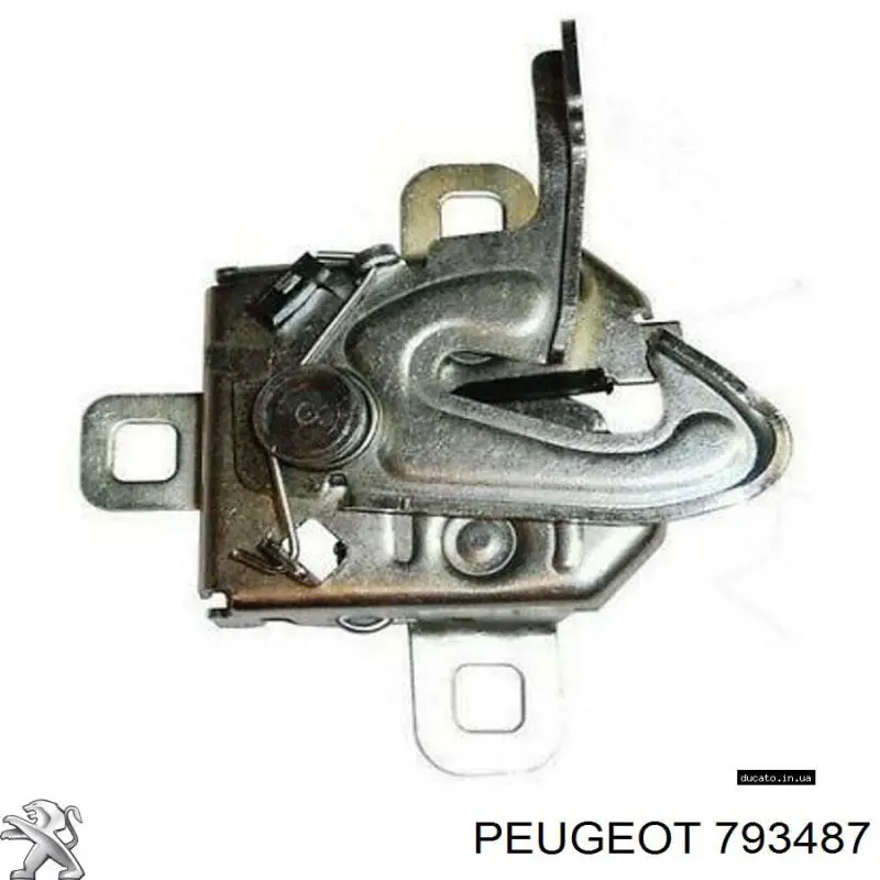 Cerradura del capó de motor 793487 Peugeot/Citroen