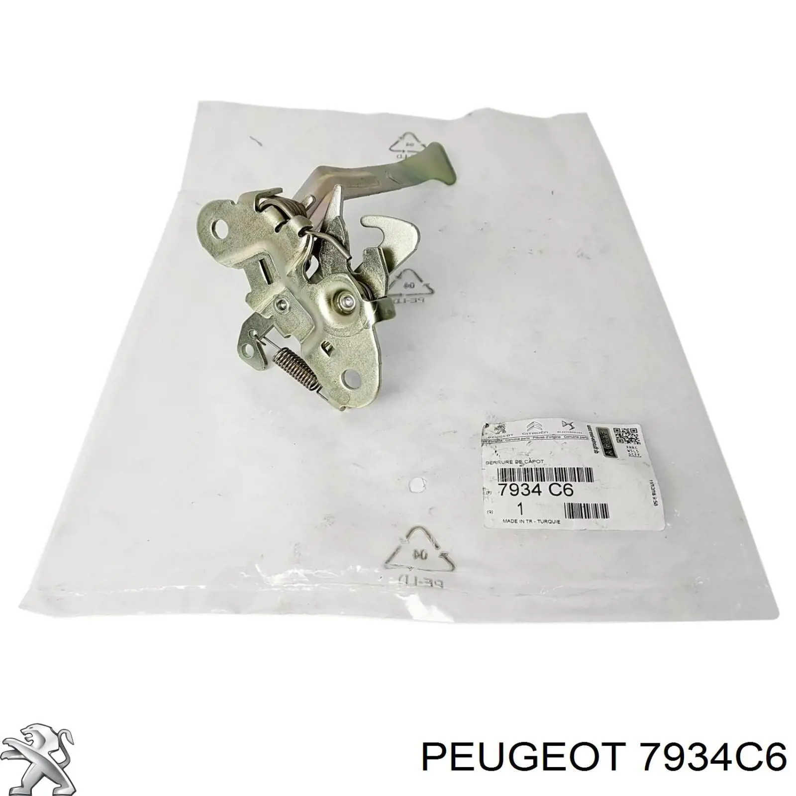 Замок капота Peugeot/Citroen 7934C6 цена, от 35.87 USD