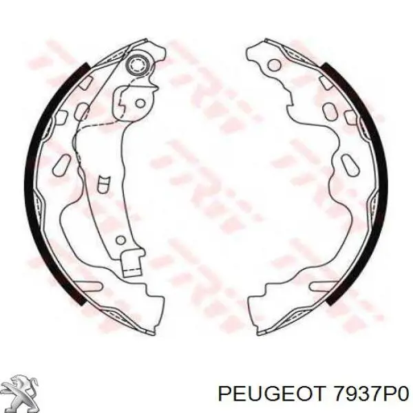 Трос открывания капота Peugeot/Citroen 7937P0 цена, от 11.30 USD