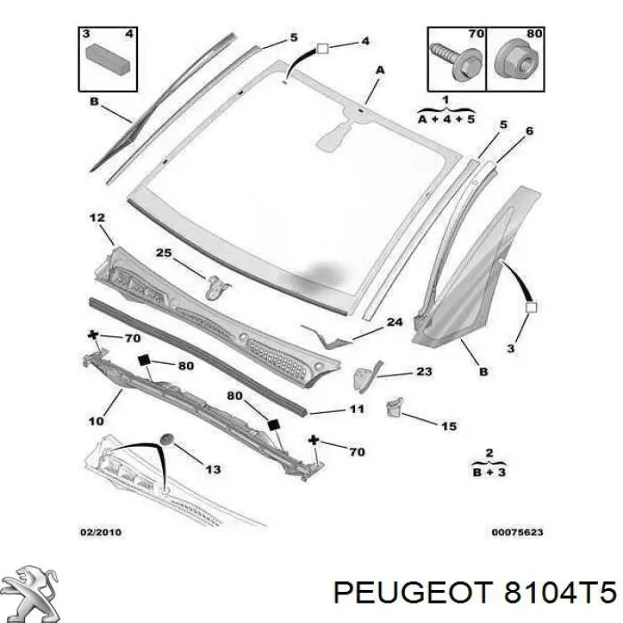 8104T5 Peugeot/Citroen 