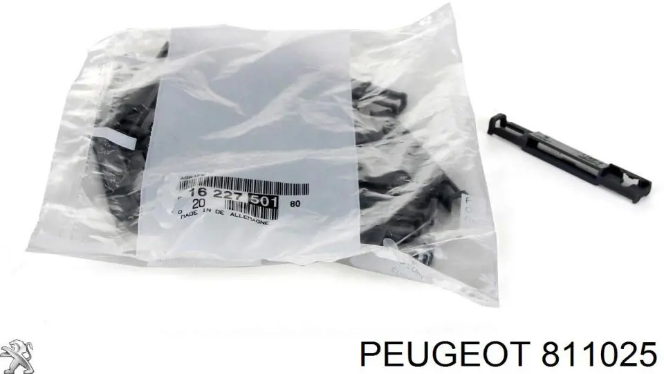 Clips de fijación de moldura de parabrisas 811025 Peugeot/Citroen