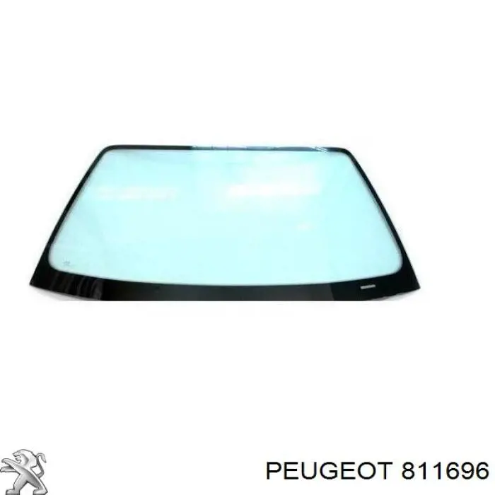 811696 Peugeot/Citroen стекло лобовое