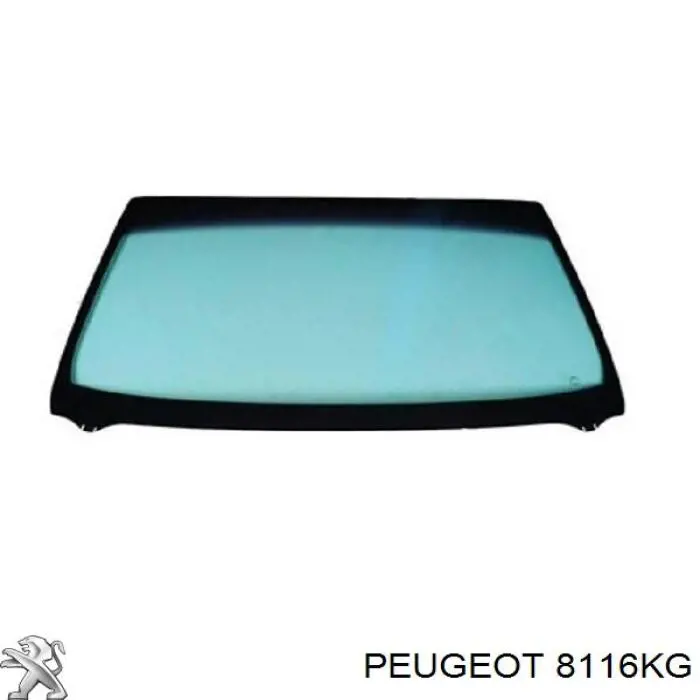 8116KG Peugeot/Citroen стекло лобовое