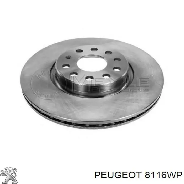Лобовое стекло 8116WP Peugeot/Citroen