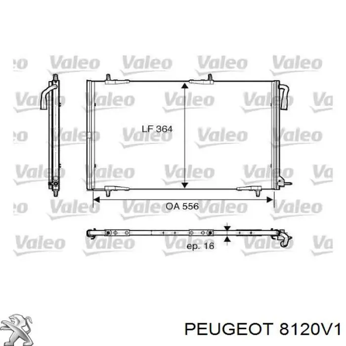 Peugeot/Citroen 8120V1 цена, от 6.49 USD