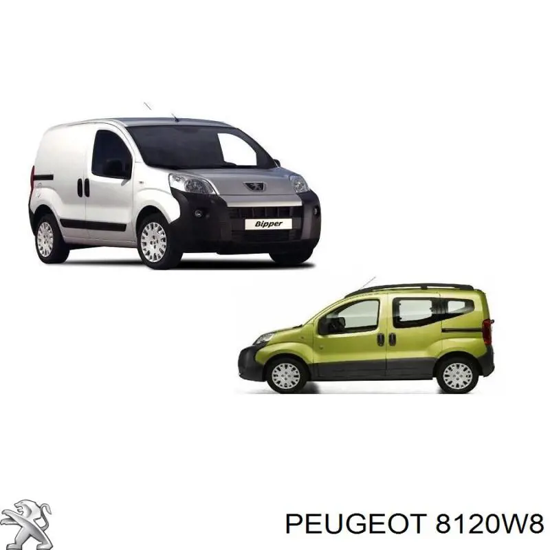 8120 W8 Peugeot/Citroen compactador de pára-brisas