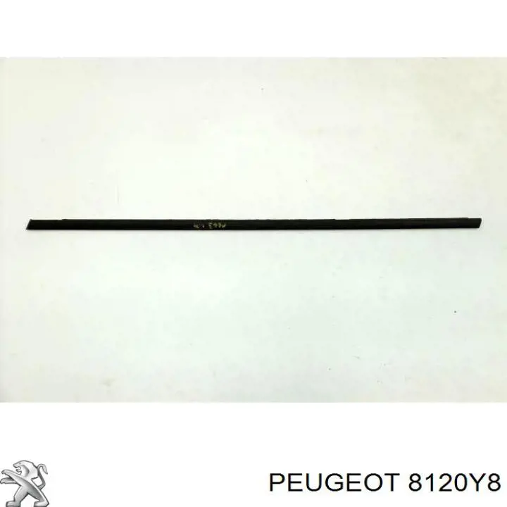 Молдинг лобового стекла правый 8120Y8 Peugeot/Citroen