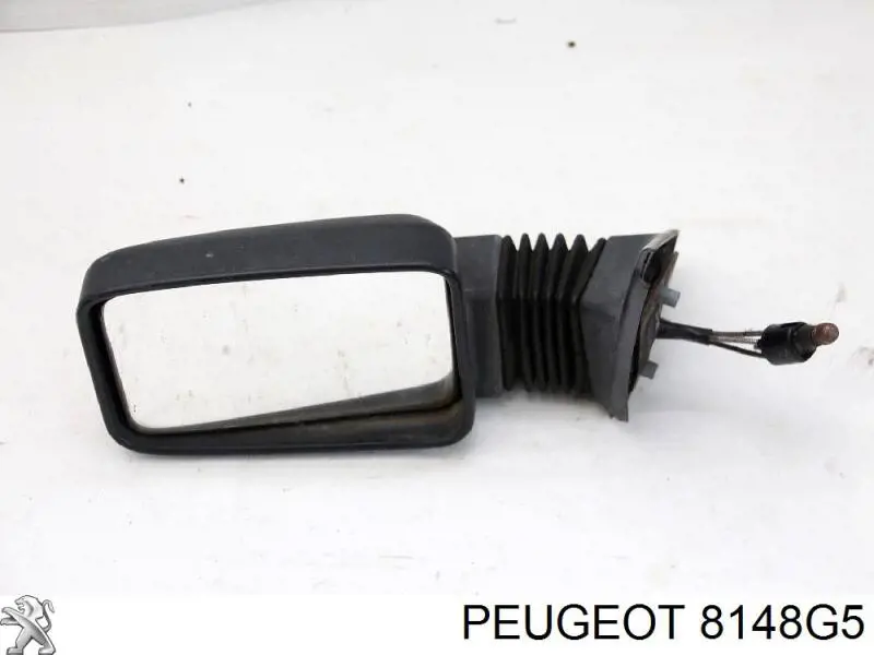 Левое боковое зеркало 8148G5 Peugeot/Citroen