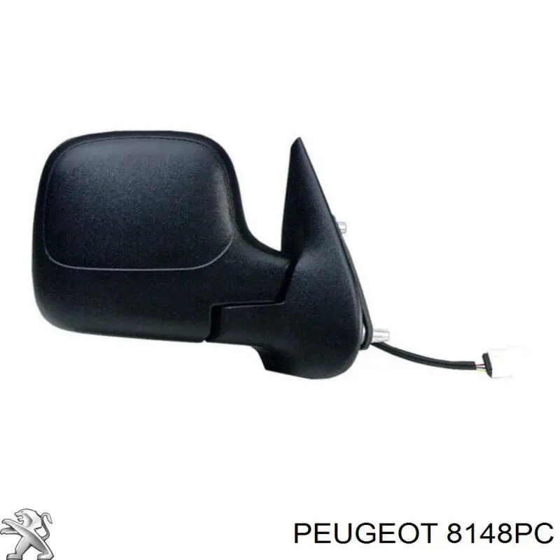 8148PC Peugeot/Citroen Зеркало заднего вида правое