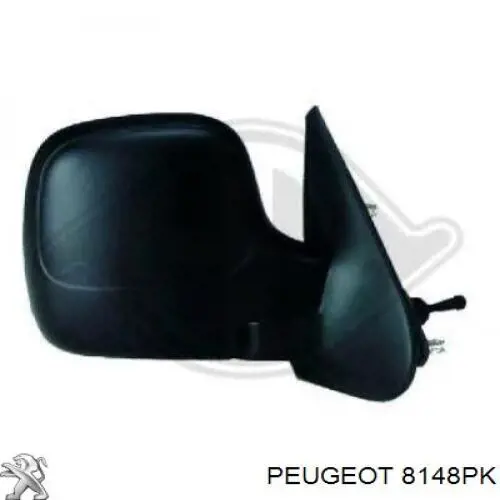 Купить 8148PK Peugeot/Citroen Наружное зеркало левое
