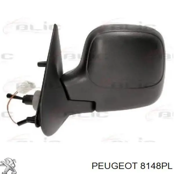 8148PL Peugeot/Citroen зеркало заднего вида левое