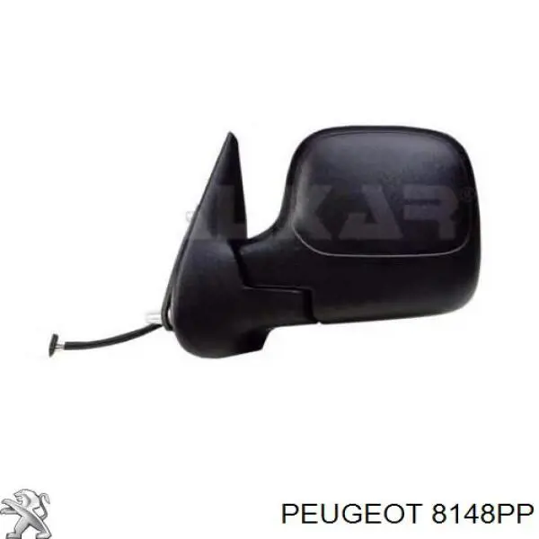 Зеркало заднего вида правое 8148PP Peugeot/Citroen