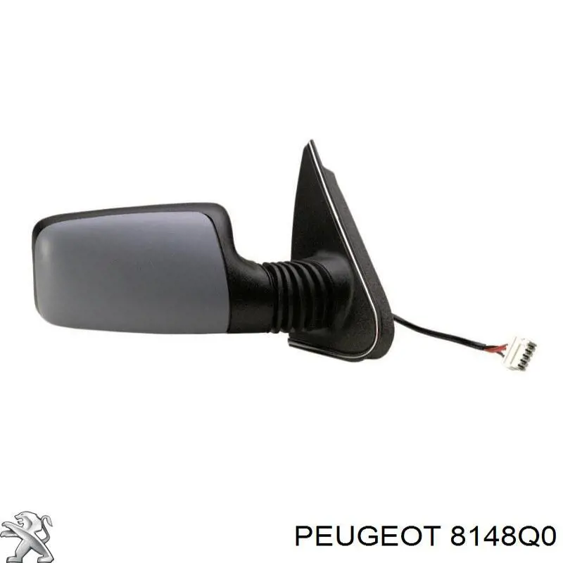 8148Q0 Peugeot/Citroen зеркало заднего вида правое