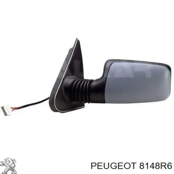 Купить 8148R6 Peugeot/Citroen Наружное зеркало левое