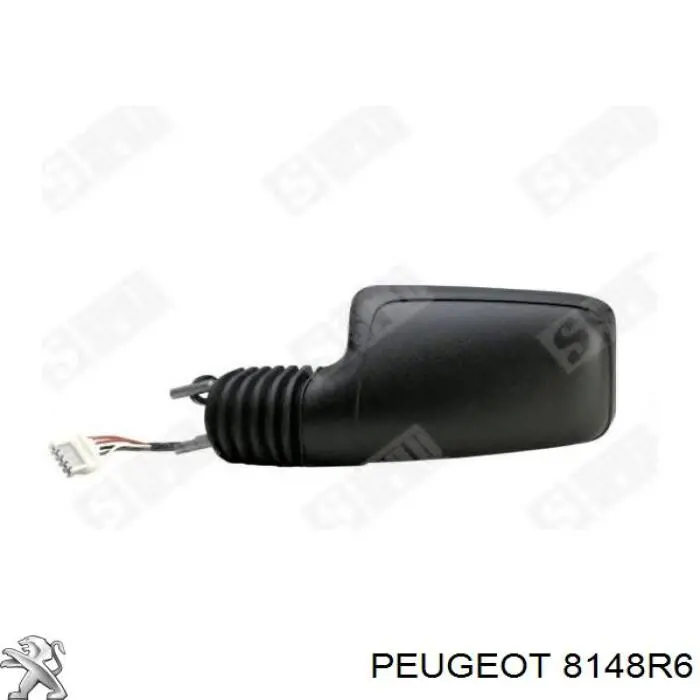 8148R6 Peugeot/Citroen Левое боковое зеркало